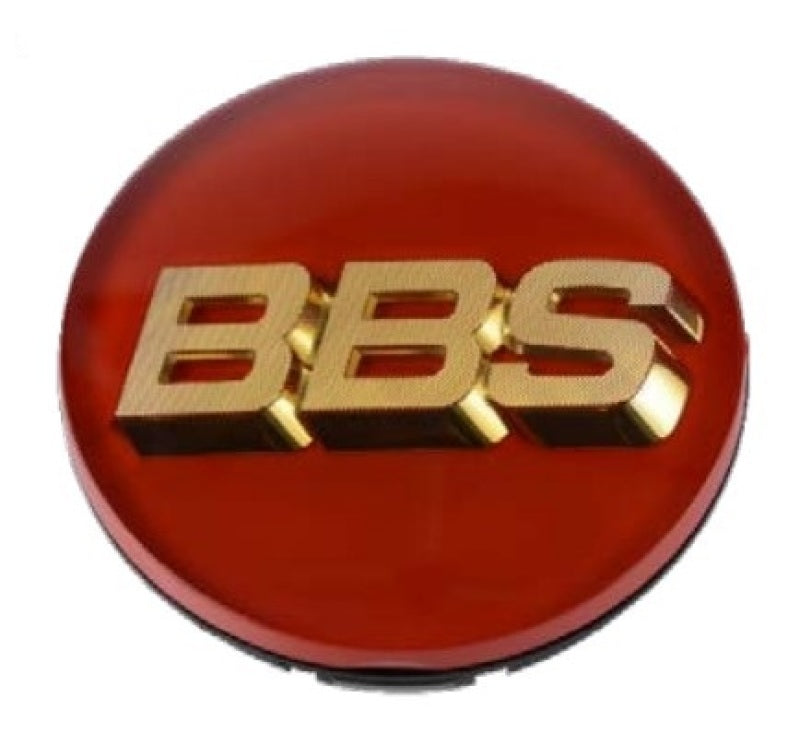 BBS Center Cap 56mm Red/Gold (56.24.012) - awdtuningtx
