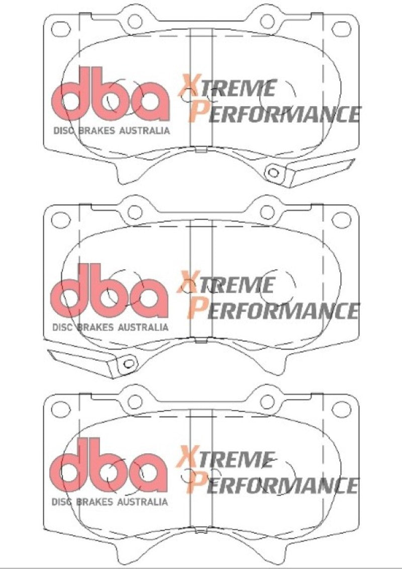 DBA 2015 Toyota Tacoma XP650 Front Brake Pads - awdtuningtx