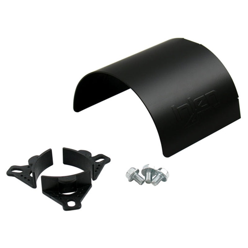 Injen Aluminum Air Filter Heat Shield Universal Fits 2.50 2.75 3.00 Black - awdtuningtx