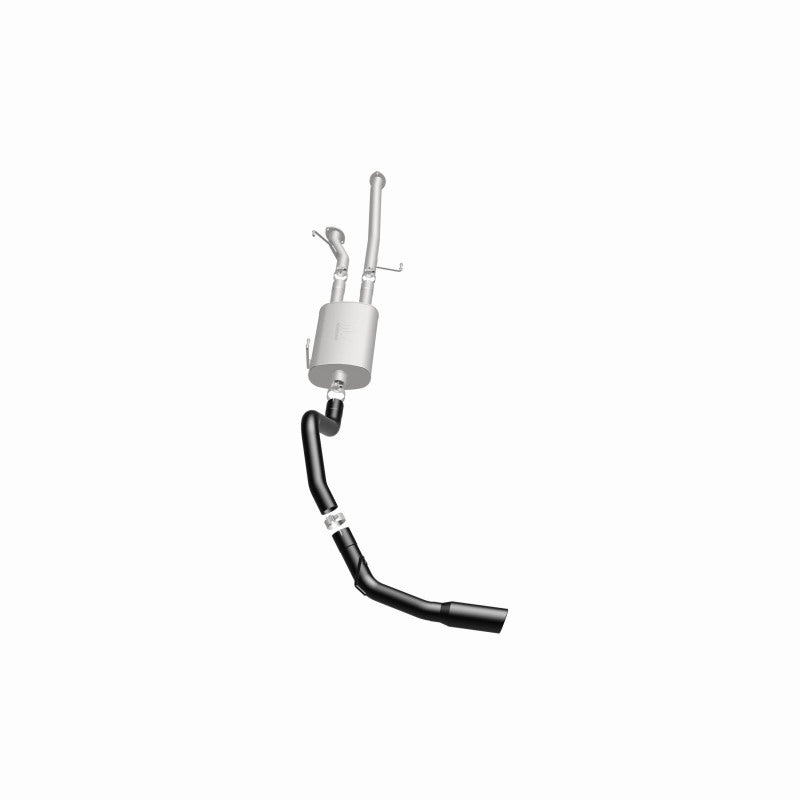MagnaFlow Cat-Back Exhaust 14-16 Toyota Tundra V8 4.6/5.7L 3in SS Black Tips Single Side Exit - awdtuningtx