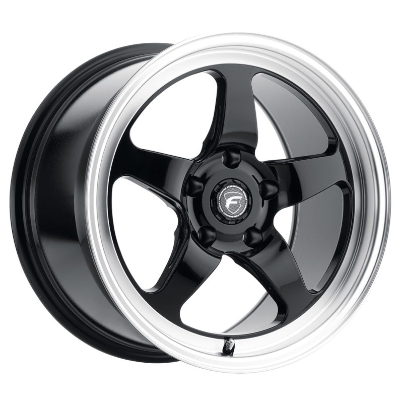 Forgestar D5 Drag 18x5.0 / 5x115 BP / ET-37 / 1.5in BS Gloss Black Wheel - awdtuningtx