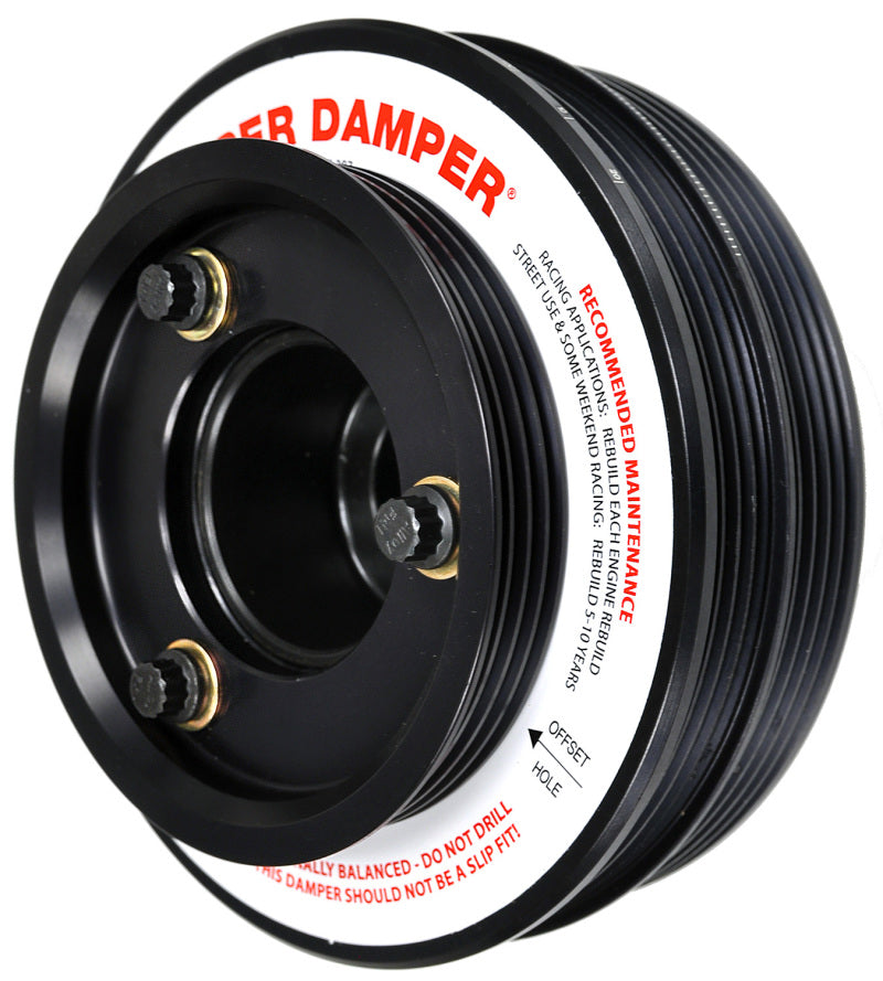 ATI Damper - 5.67in - Alum - (2) 4 & 5 Grv - Nissan - SR20 Rwd - Street - 1Pc - awdtuningtx