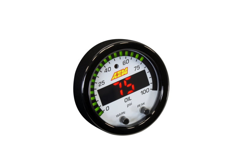 AEM X-Series Pressure 0-100psi Gauge Kit - awdtuningtx