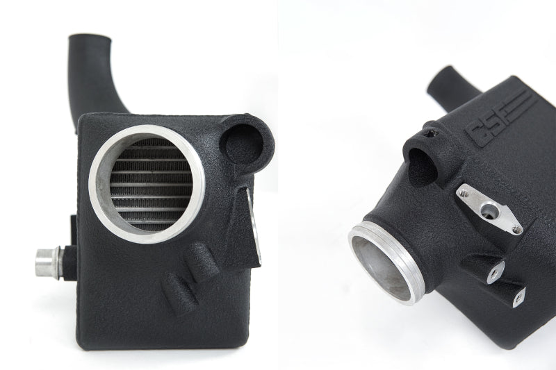 CSF 16-21 BMW M5 (F90) / 17-21 BMW M8 (F91/F92/F93) Twin Charge-Air-Cooler Set - Crinkle Black - awdtuningtx