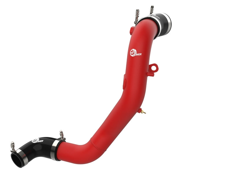 aFe Kia Stinger 18-22 V6-3.3L (tt) BladeRunner Cold Charge Pipe- Red - awdtuningtx