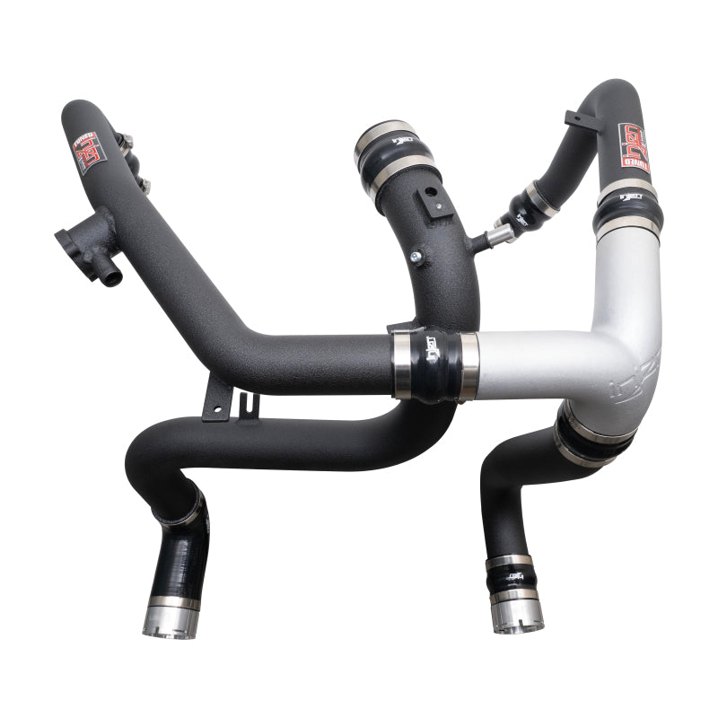 Injen 21-23 Ford Bronco 2.7L V6 (TT) EcoBoost SES Intercooler Pipes - Wrinkle Black - awdtuningtx