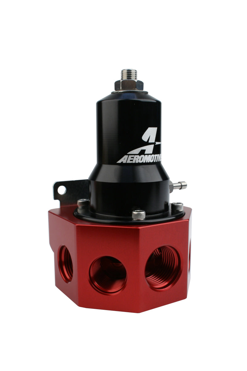 Aeromotive Regulator - 30-120 PSI - .500 Valve - 4x AN-08 and AN-10 inlets / AN-10 Bypass - awdtuningtx