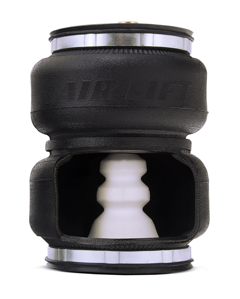 Air Lift Replacement Air Spring - Loadlifter 5000 Ultimate Bellows Type w/ internal Jounce Bumper - awdtuningtx
