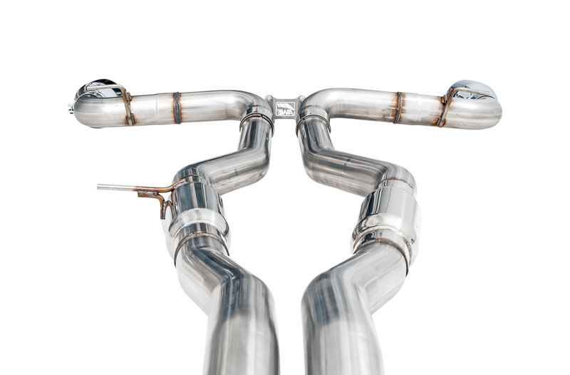 AWE Tuning 2020 Toyota Supra A90 Track Edition Exhaust - 5in Chrome Silver Tips - awdtuningtx