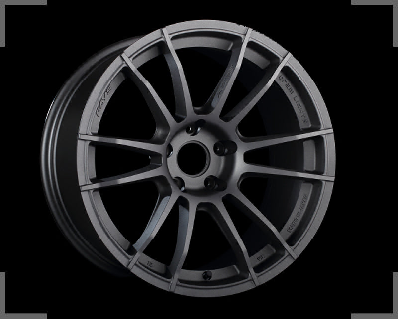 Gram Lights 57XR 18x9.5 +38 5-100 Matte Graphite Wheel - awdtuningtx