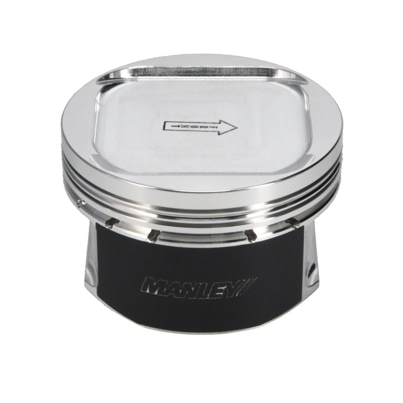 Manley 98+ Subaru WRX (EJ205) 75mm STD Stroke 92.5mm +0.5mm Bore 8.5:1 Dish Piston Set with Rings - awdtuningtx