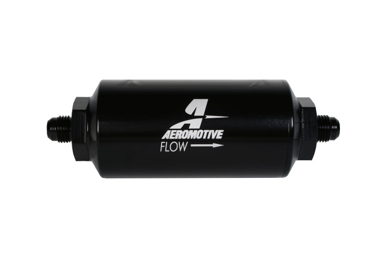 Aeromotive In-Line Filter - (AN-06 Male) 100 Micron Stainless Steel Element - awdtuningtx