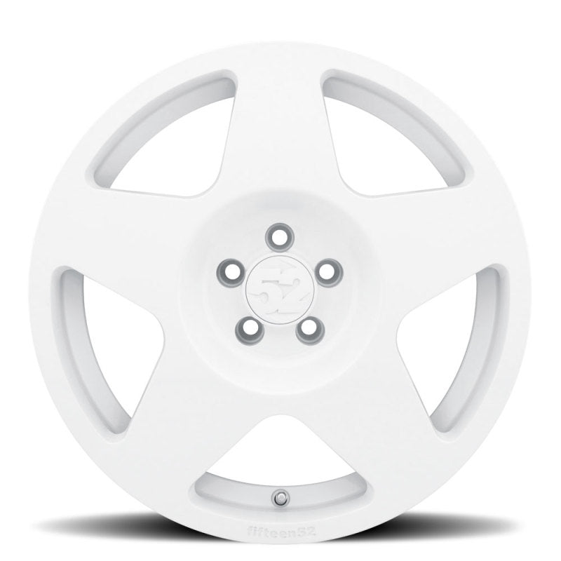 fifteen52 Tarmac 18x8.5 5x112 45mm ET 66.56mm Center Bore Rally White Wheel - awdtuningtx