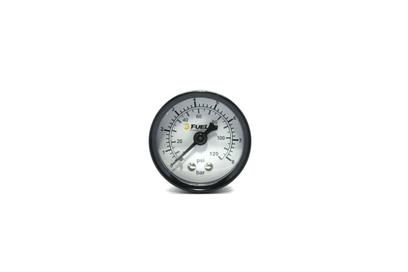 Fuelab 1.5in Fuel Pressure Gauge - EFI - Range 0-120 PSI (Dual Bar/PSI Scale) - awdtuningtx