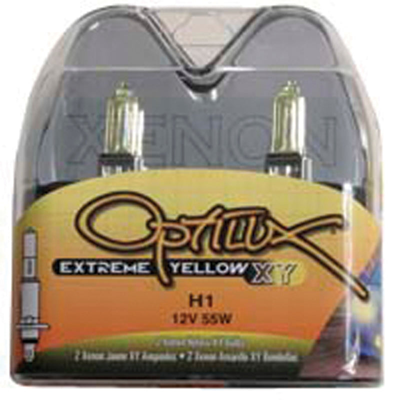 Hella Optilux H1 12V/55W XY Yellow Bulb - awdtuningtx