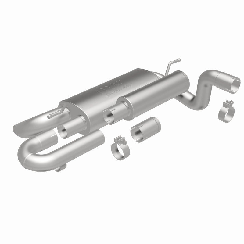 MagnaFlow 18-23 Jeep Wrangler JL 2.0L/3.6L Overland Series Axle-Back Exhaust - awdtuningtx