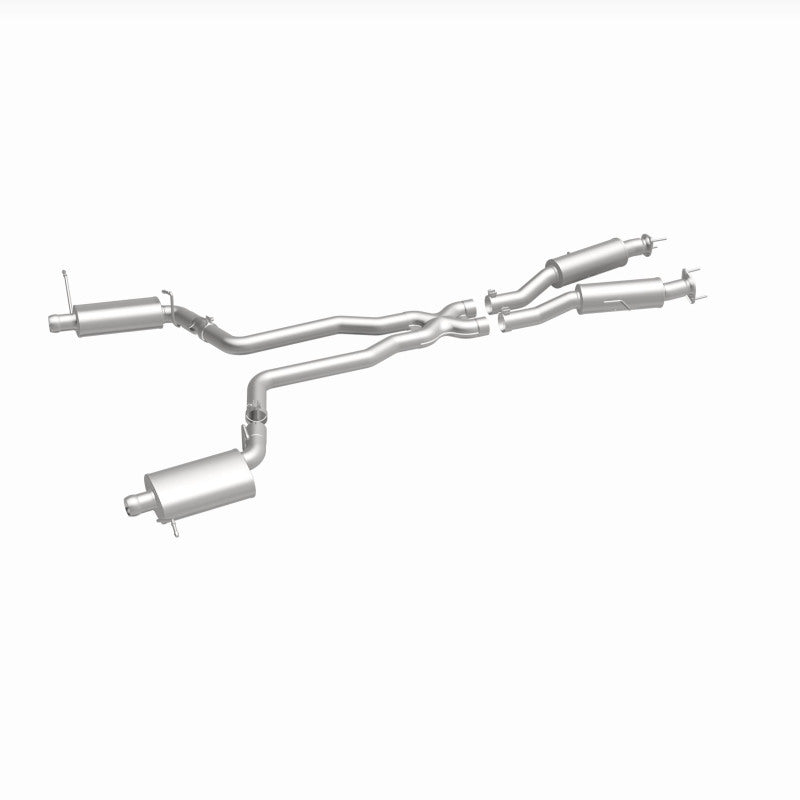 MagnaFlow 12 Jeep Grand Cherokee V8 6.4L Dual Split Rear Exit Stainless Cat Back Performance Exhaust - awdtuningtx