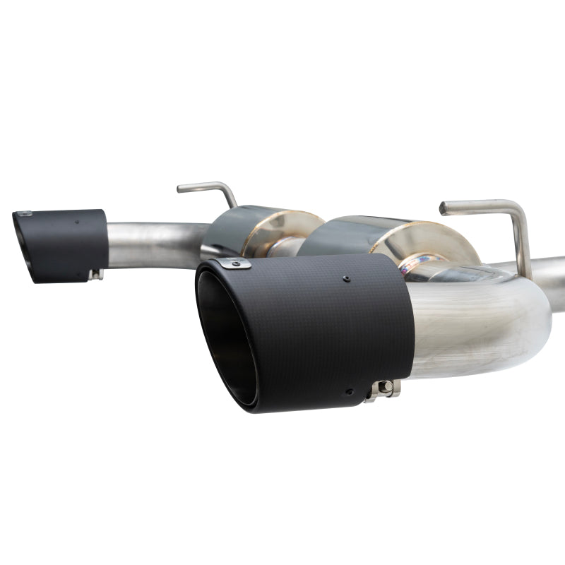 Injen 19-22 Hyundai Veloster N L4 2.0L Turbo Performance SS Axle Back Exhaust System - Carbon Tips - awdtuningtx