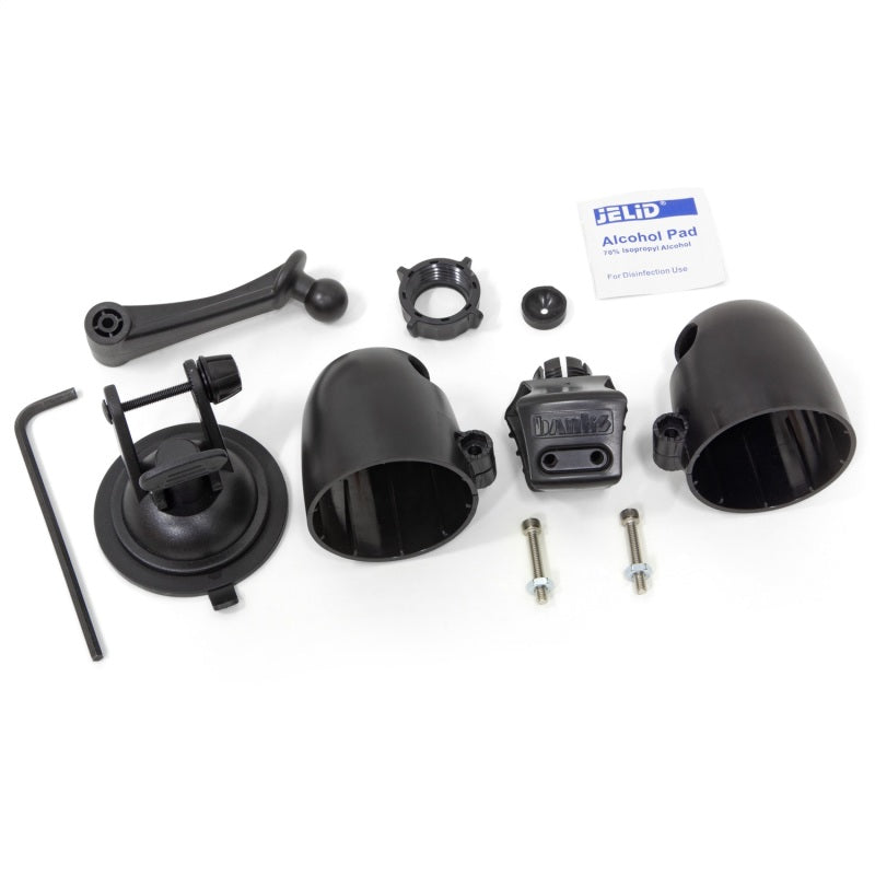 Banks Power Dual Gauge Pod Suction Mount For iDash 1.8 And 52mm Gauges - awdtuningtx