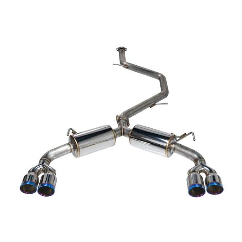 Remark 2019+ Toyota Corolla Hatchback Quad-Exit Cat-Back Exhaust Burnt Stainless Steel - awdtuningtx