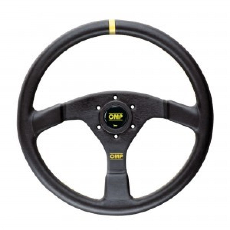 OMP Velocita Flat Steering Wheel 350mm - - Small Suede (Black) - awdtuningtx