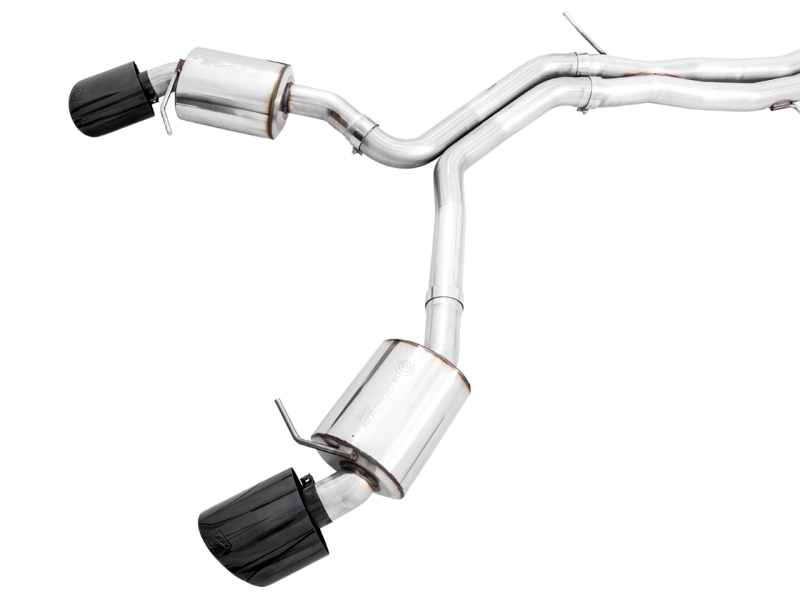 AWE Tuning Audi B9 RS 5 Sportback Touring Edition Exhaust-Non Resonated- Diamond Black RS Style Tips - awdtuningtx