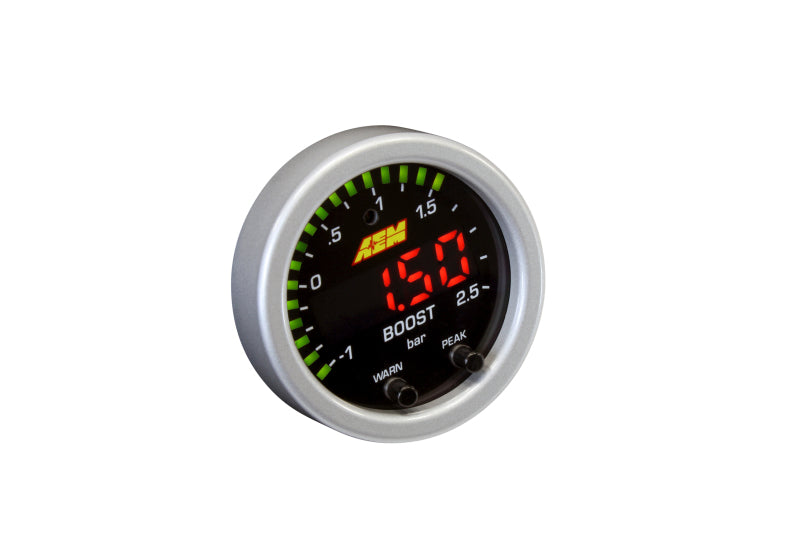 AEM X-Series Boost Pressure -30inHg 35psi Gauge - awdtuningtx