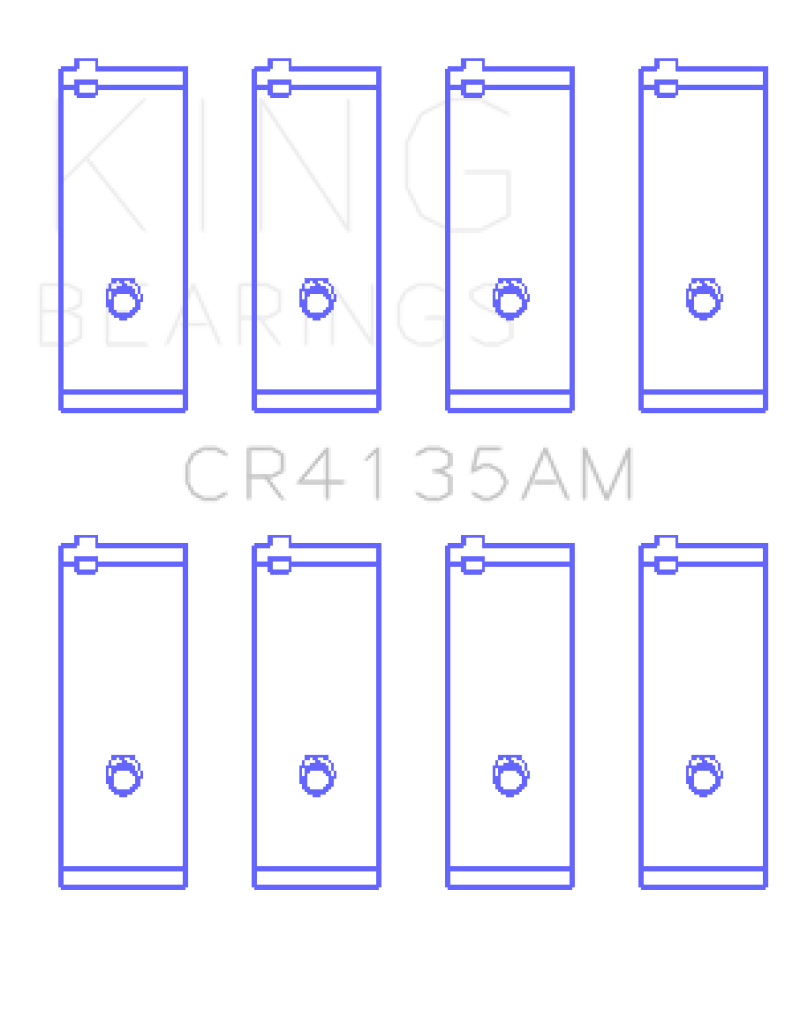 King 85-01 Toyota 5SFE L4 DOHC 16 Valves (Size STD) Rod Bearing Set - awdtuningtx