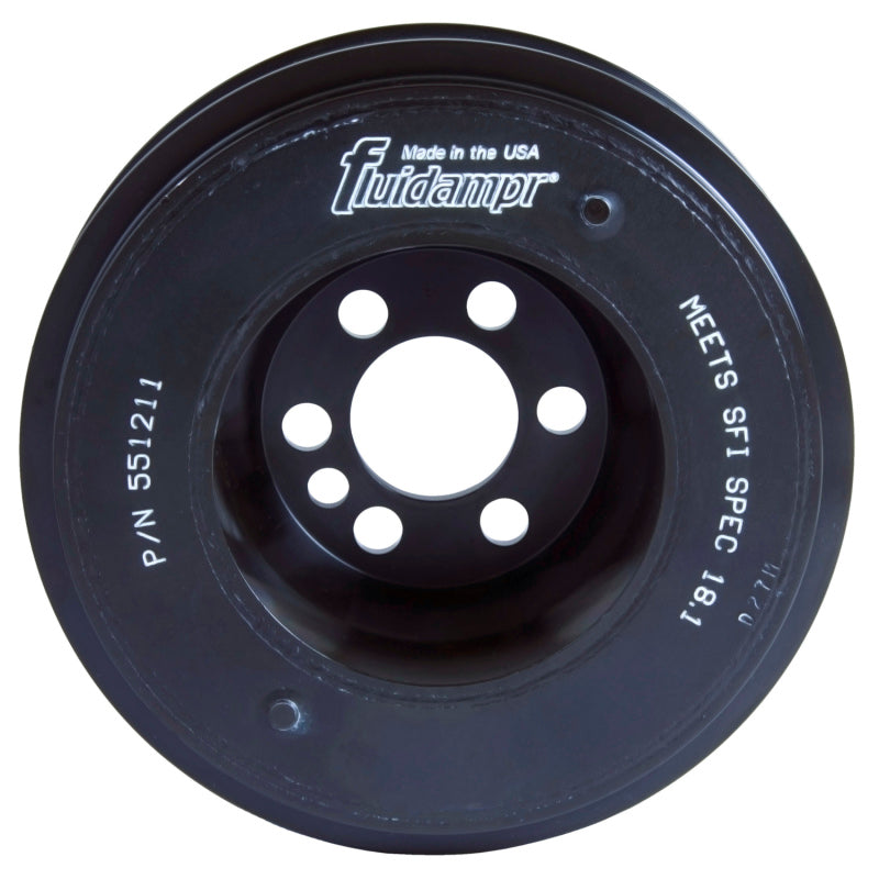 Fluidampr VW 06-08 2L FSI Motor (6 bolt hole mounting) Steel Internally Balanced Damper - awdtuningtx