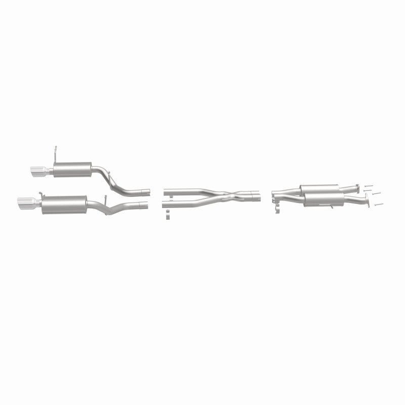 MagnaFlow 11-12 Dodge Durango V8 5.7L Dual Split Rear Exit Stainless Cat Back Performance Exhaust - awdtuningtx