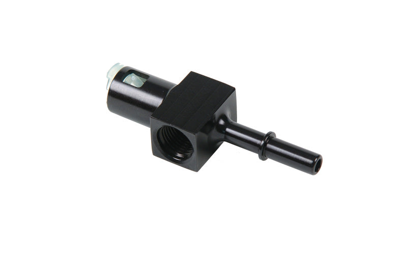 Aeromotive 5/16in Quick Connect with AN-06 port and 1/8in gauge port - awdtuningtx