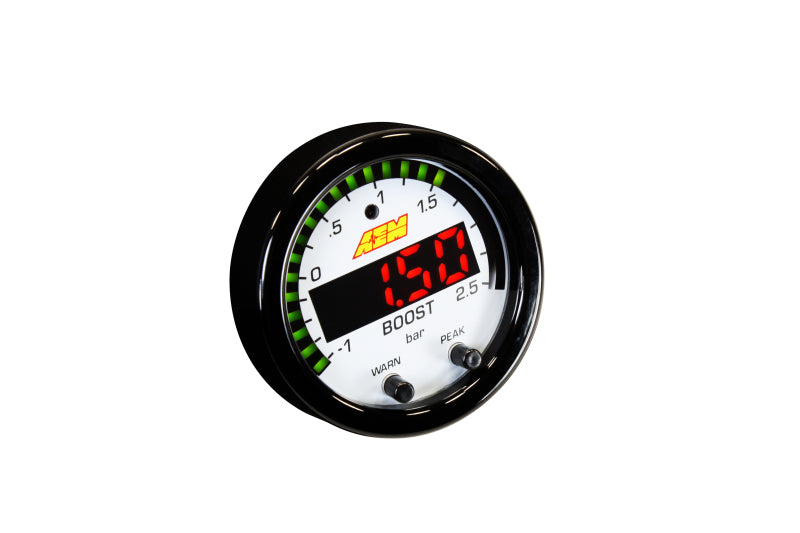 AEM X-Series Boost Pressure -30inHg 35psi Gauge - awdtuningtx