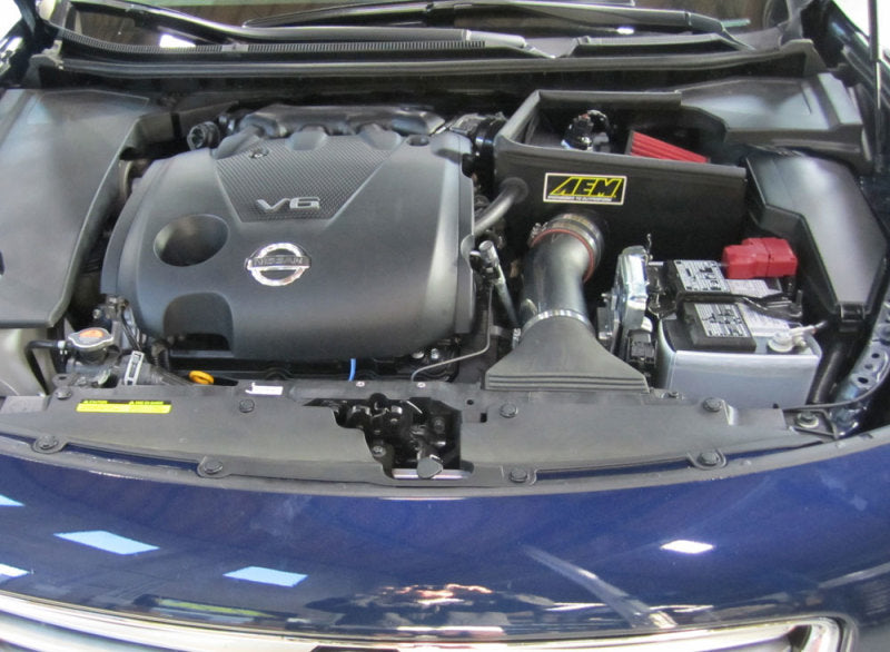 AEM 11-12 Nissan Maxima 3.5L V6 Silver Cold Air Intake - awdtuningtx