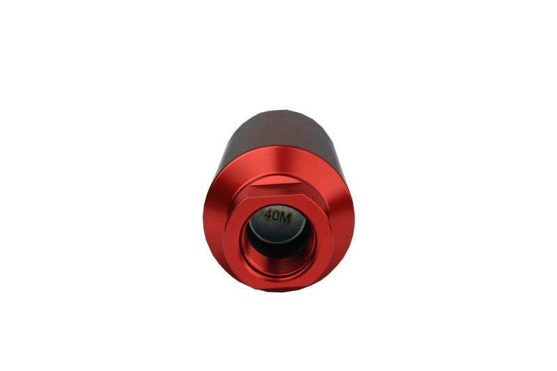 Aeromotive In-Line Filter - AN-10 size - 40 Micron SS Element - Red Anodize Finish - awdtuningtx