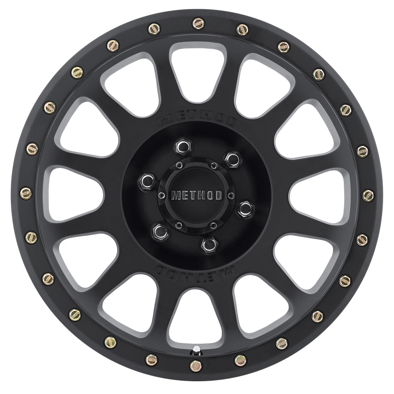 Method MR305 NV 20x10 -18mm Offset 6x135 94mm CB Matte Black Wheel - awdtuningtx