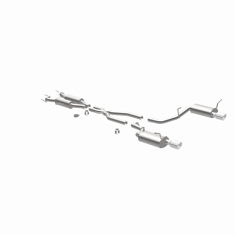 MagnaFlow 11-12 Dodge Durango V8 5.7L Dual Split Rear Exit Stainless Cat Back Performance Exhaust - awdtuningtx