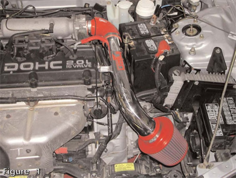 Injen 95-99 Mitsubishi Eclipse L4 2.0L Black IS Short Ram Cold Air Intake - awdtuningtx
