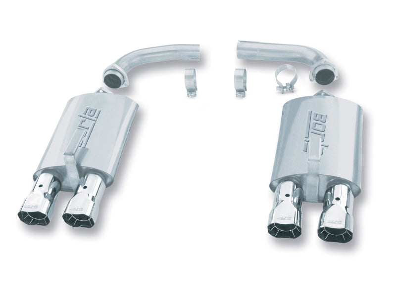 Borla 84-91 Chevrolet Corvette C4 5.7L V8 D SQ AC IC Rear Section 2.5 inch Converter - awdtuningtx