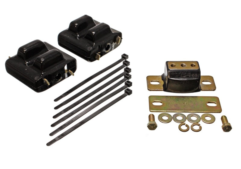 Energy Suspension 87-91 Suburban C10-C30 2WD Black Motor & Transmision Mounts-Zinc Finish - awdtuningtx
