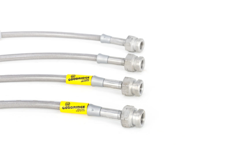 Goodridge 11-15 Jeep Grand Cherokee (Non SRT 8) / 11-15 Dodge Durango (All Models) SS Brake Lines - awdtuningtx