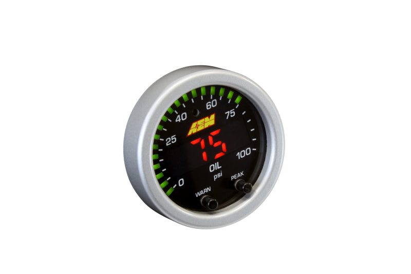 AEM X-Series Pressure 0-100psi Gauge Kit - awdtuningtx