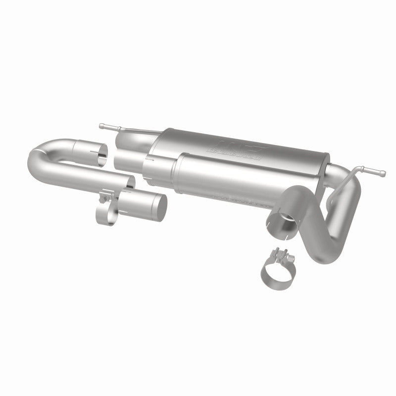 MagnaFlow 18-23 Jeep Wrangler JL 2.0L/3.6L Overland Series Axle-Back Exhaust - awdtuningtx
