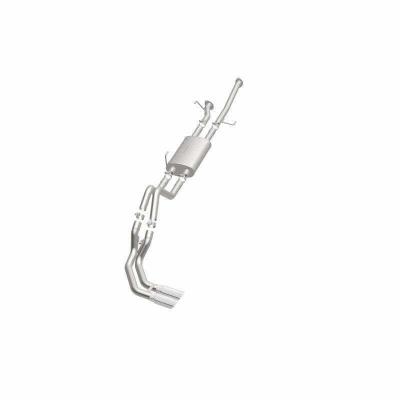 MagnaFlow 14 Toyota Tundra V8 4.6L/5.7L Stainless C/b Exhaust Dual same side pass. rear tire - awdtuningtx