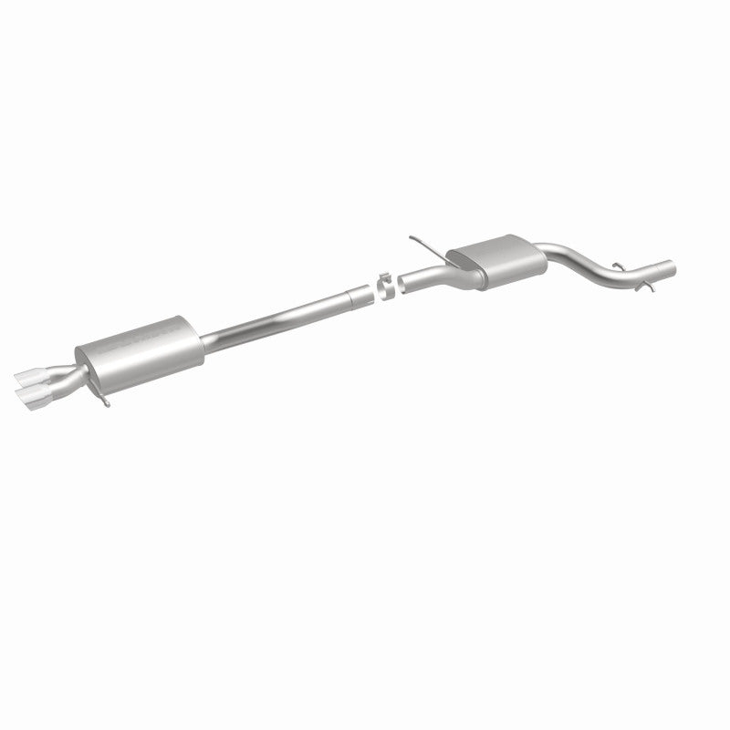 MagnaFlow 12 VW Jetta 2.0L Turbocharged Dual Straight D/S Rear Exit Stainless Cat Back Perf Exhaust - awdtuningtx