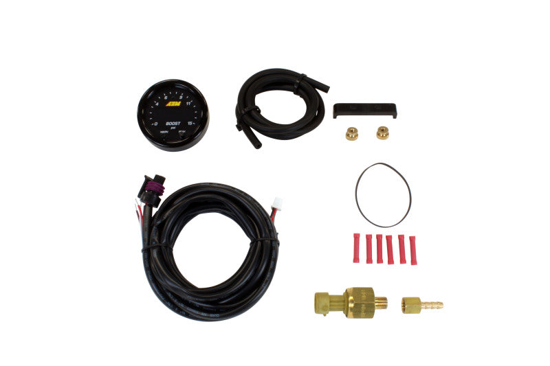 AEM X-Series Pressure 0-15psi Gauge Kit - awdtuningtx