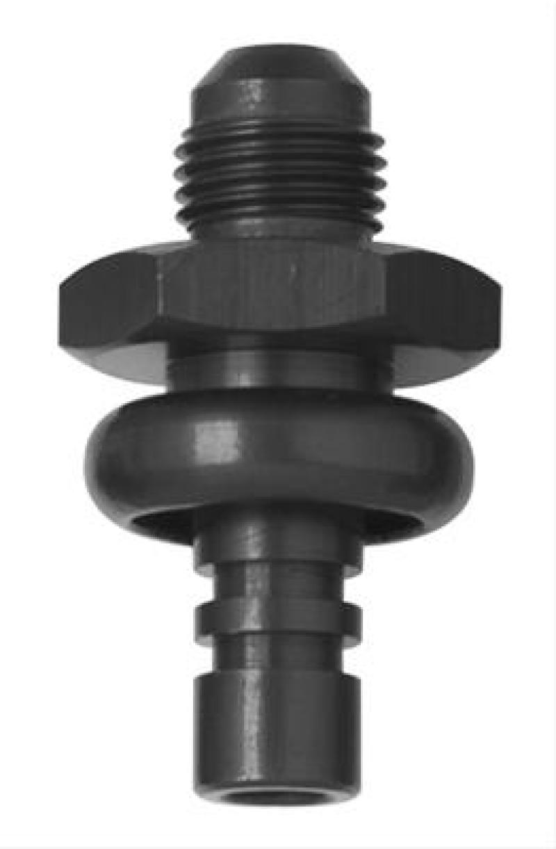 Fragola -6AN x Ford E.F.I.Return .435in Shank - Black - awdtuningtx