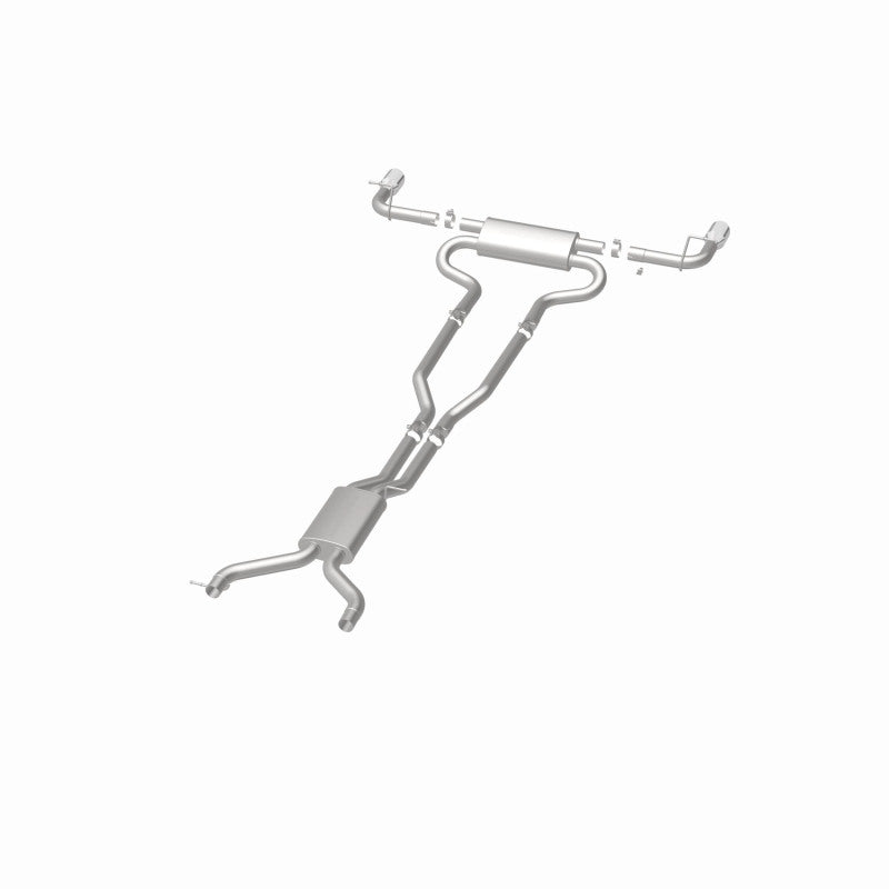 MagnaFlow 07 Audi Q7 V8 4.2L Dual Split Rear Exit Stainless Cat-Back Perf Exhaust - awdtuningtx