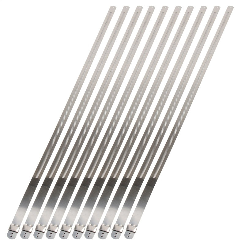 DEI Stainless Steel Positive Locking Tie 1/2in (12mm) x 20in - 10 per pack - awdtuningtx