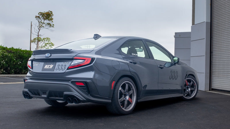 Borla 2022 Subaru WRX 2.4L Turbo AT/MT AWD S-Type Catback Exhaust CB Tips - awdtuningtx
