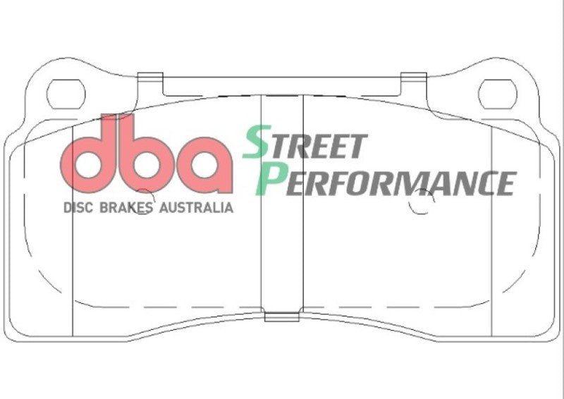 DBA 09-11 Nissan GT-R SP500 Rear Brake Pads - awdtuningtx